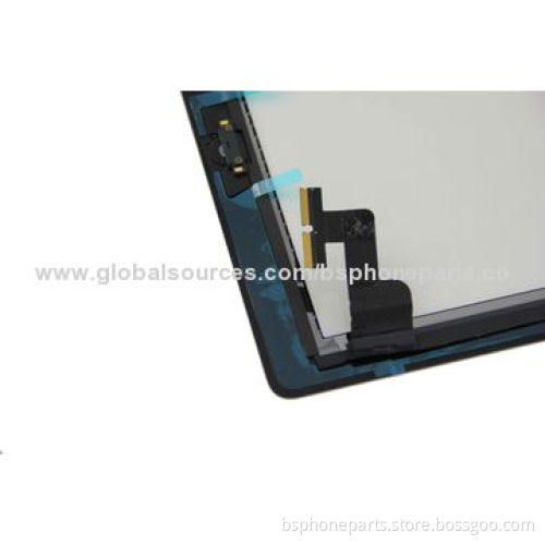 Mini Touch Digitizer Screen, Complete + IC Flex Chip + Home Button Flex for iPad 2